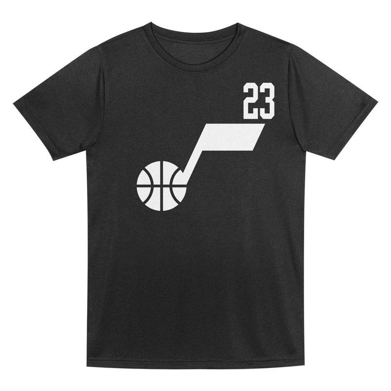 slide 2 of 3, NBA Utah Jazz Kids' Lauri Markkanen Performance T-Shirt - L, 1 ct
