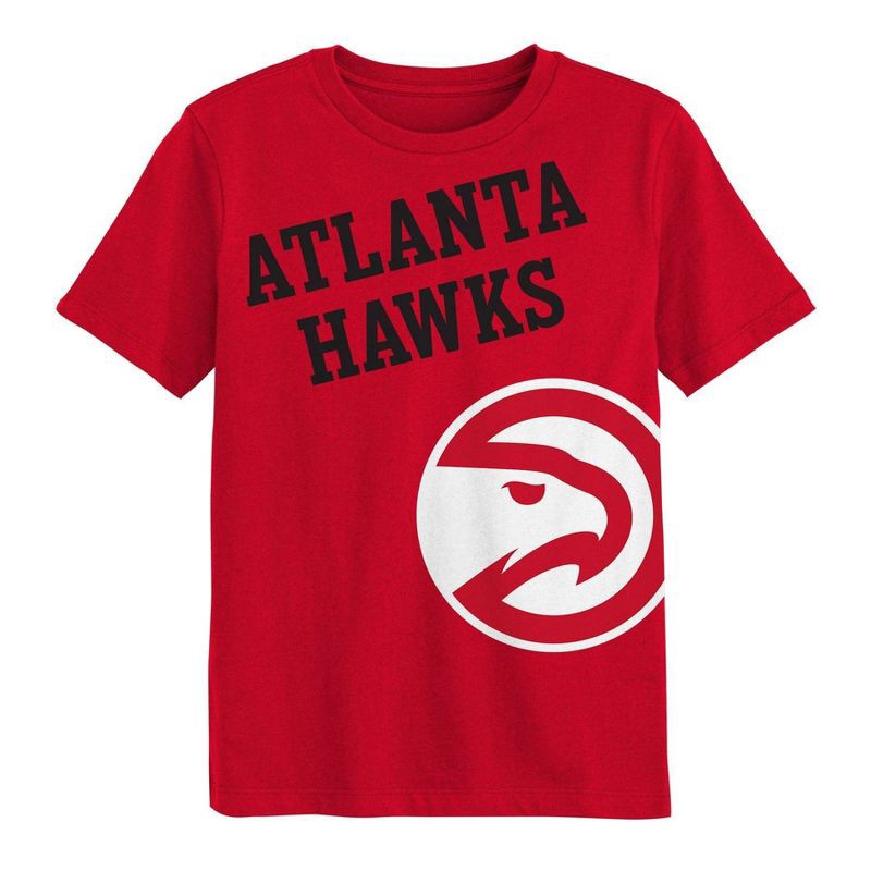 slide 2 of 3, NBA Atlanta Hawks Kids' Short Sleeve T-Shirt - XL, 1 ct