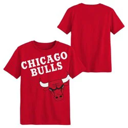 NBA Chicago Bulls Kids' Short Sleeve T-Shirt - XS