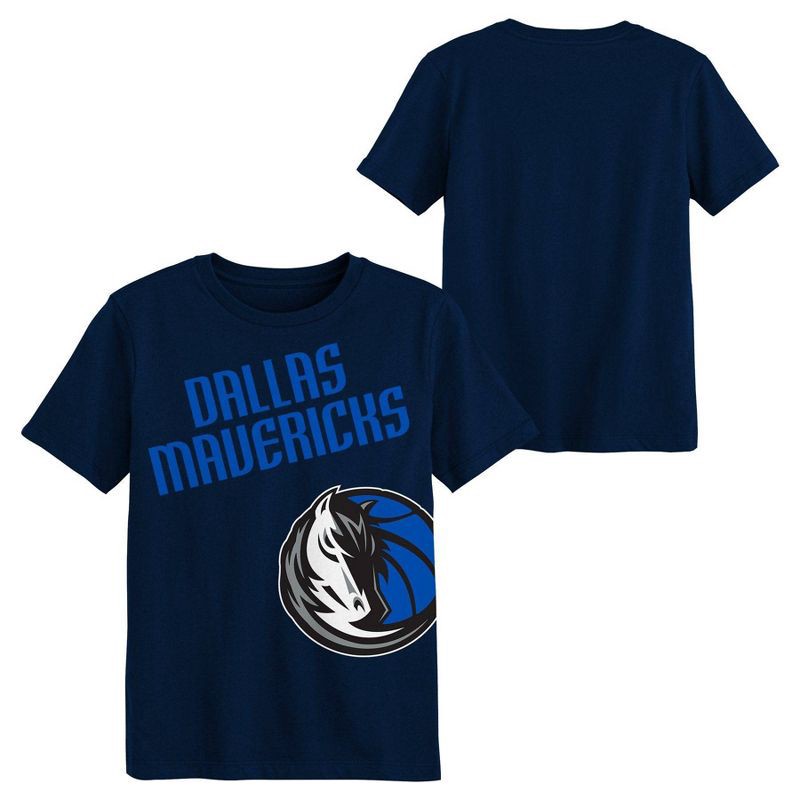 slide 1 of 3, NBA Dallas Mavericks Kids' Short Sleeve T-Shirt - M, 1 ct