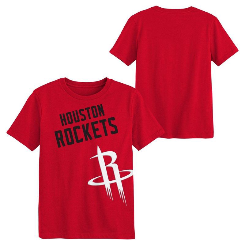 slide 1 of 3, NBA Houston Rockets Kids' Short Sleeve T-Shirt - S, 1 ct