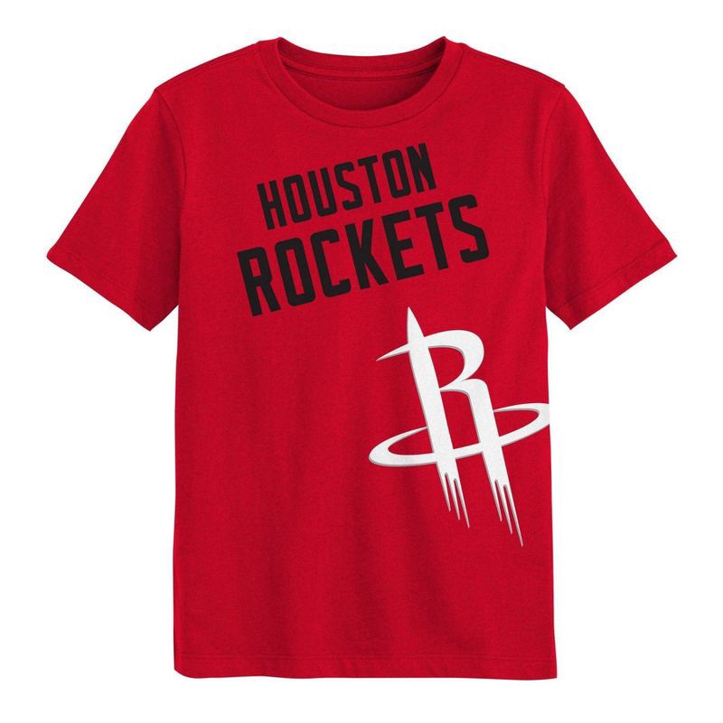 slide 2 of 3, NBA Houston Rockets Kids' Short Sleeve T-Shirt - L, 1 ct