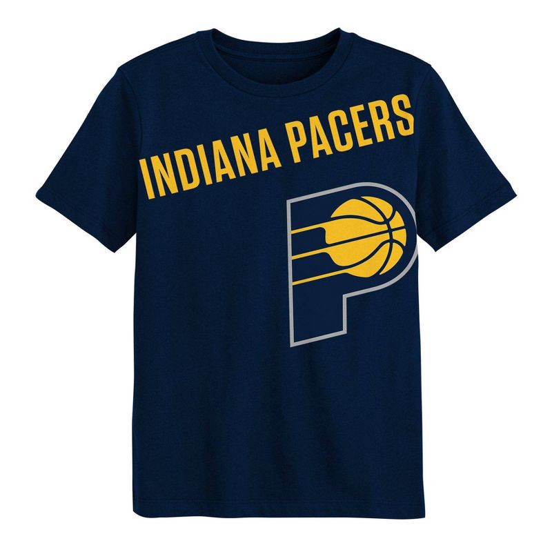 slide 2 of 3, NBA Indiana Pacers Kids' Short Sleeve T-Shirt - S, 1 ct