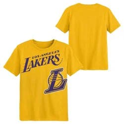 NBA Los Angeles Lakers Kids' Short Sleeve T-Shirt - S