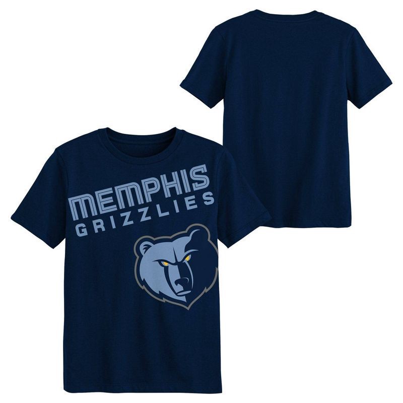 slide 1 of 3, NBA Memphis Grizzlies Kids' Short Sleeve T-Shirt - M, 1 ct