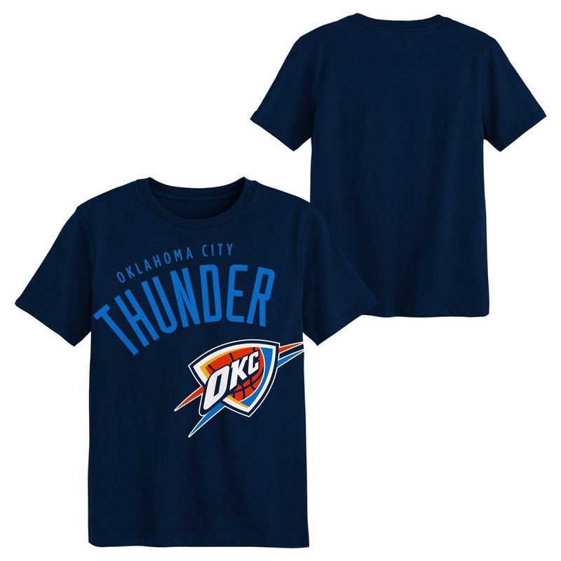 slide 1 of 3, NBA Oklahoma City Thunder Kids' Short Sleeve T-Shirt - S, 1 ct