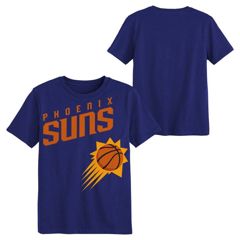 slide 1 of 3, NBA Phoenix Suns Kids' Short Sleeve T-Shirt - M, 1 ct