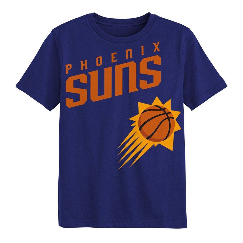 slide 2 of 3, NBA Phoenix Suns Kids' Short Sleeve T-Shirt - XL, 1 ct