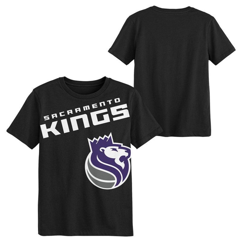 slide 1 of 3, NBA Sacramento Kings Kids' Short Sleeve T-Shirt - XS, 1 ct