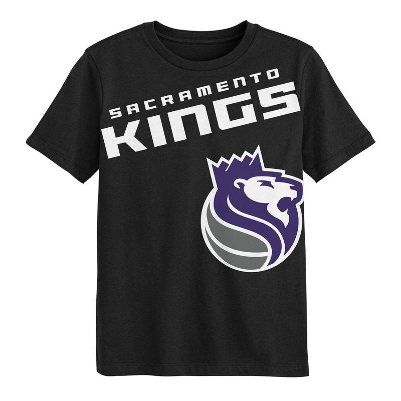 slide 2 of 3, NBA Sacramento Kings Kids' Short Sleeve T-Shirt - XL, 1 ct
