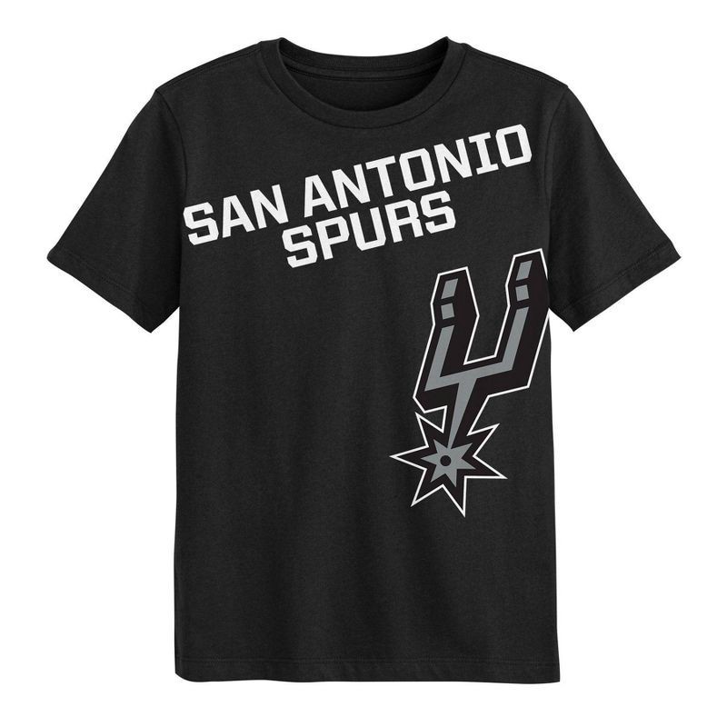 slide 2 of 3, NBA San Antonio Spurs Kids' Short Sleeve T-Shirt - S, 1 ct
