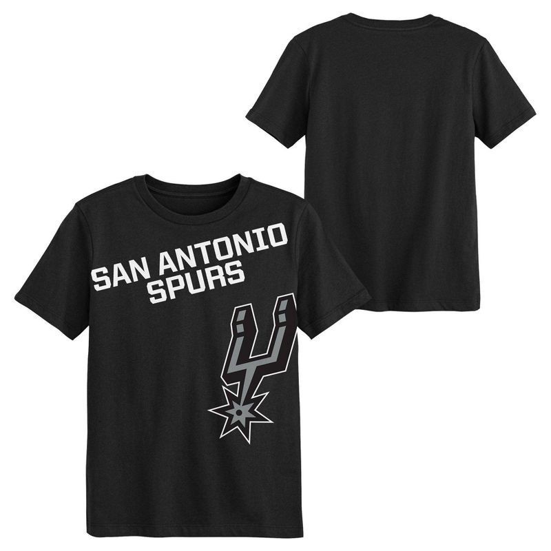 slide 1 of 3, NBA San Antonio Spurs Kids' Short Sleeve T-Shirt - S, 1 ct