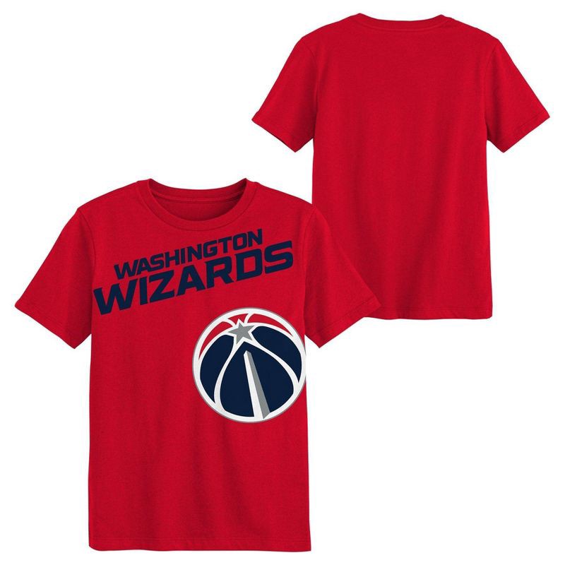 slide 1 of 3, NBA Washington Wizards Kids' Short Sleeve T-Shirt - M, 1 ct