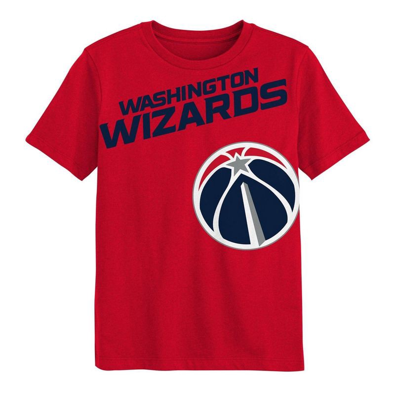slide 2 of 3, NBA Washington Wizards Kids' Short Sleeve T-Shirt - L, 1 ct