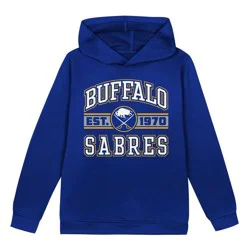 NHL Buffalo Sabres Toddler Boys' Hooded Sweatshirt - 12M