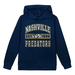 NHL Nashville Predators Toddler Boys' Hooded Sweatshirt - 12M