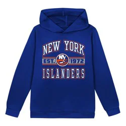 NHL New York Islanders Toddler Boys' Hooded Sweatshirt - 4T