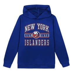 NHL New York Islanders Toddler Boys' Hooded Sweatshirt - 4T