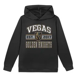 NHL Vegas Golden Knights Toddler Boys' Hooded Sweatshirt - 12M