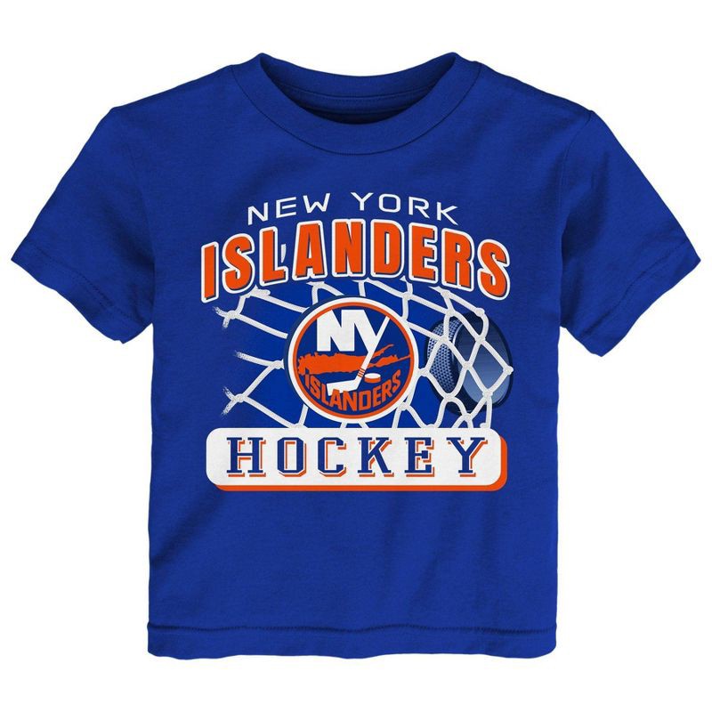 slide 1 of 1, NHL New York Islanders Toddler Boys' Short Sleeve T-Shirt - 3T, 1 ct