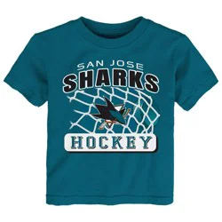 NHL San Jose Sharks Toddler Boys' Short Sleeve T-Shirt - 3T