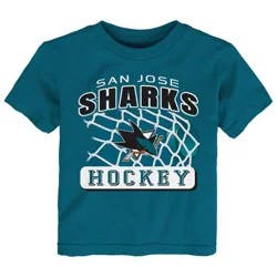 NHL San Jose Sharks Toddler Boys' Short Sleeve T-Shirt - 3T