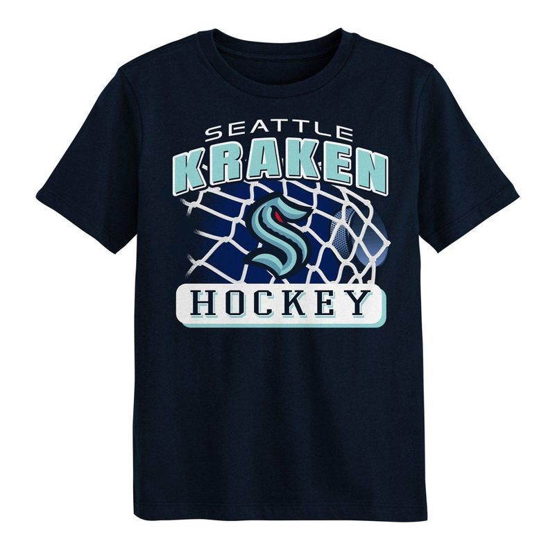slide 1 of 1, NHL Seattle Kraken Toddler Boys' Short Sleeve T-Shirt - 3T, 1 ct