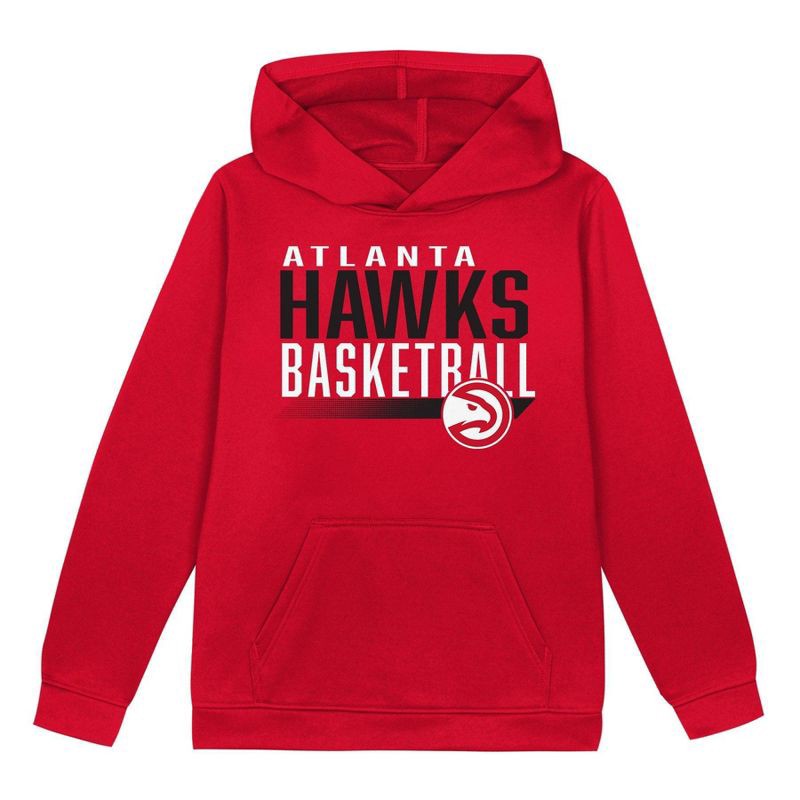 slide 1 of 1, NBA Atlanta Hawks Kids' Performance Hoodie - S, 1 ct
