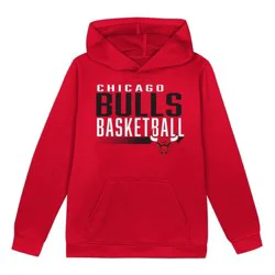 NBA Chicago Bulls Kids' Performance Hoodie - M