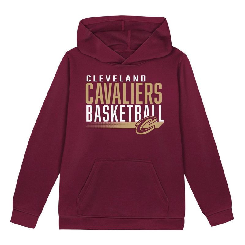 slide 1 of 1, NBA Cleveland Cavaliers Kids' Performance Hoodie - XS, 1 ct