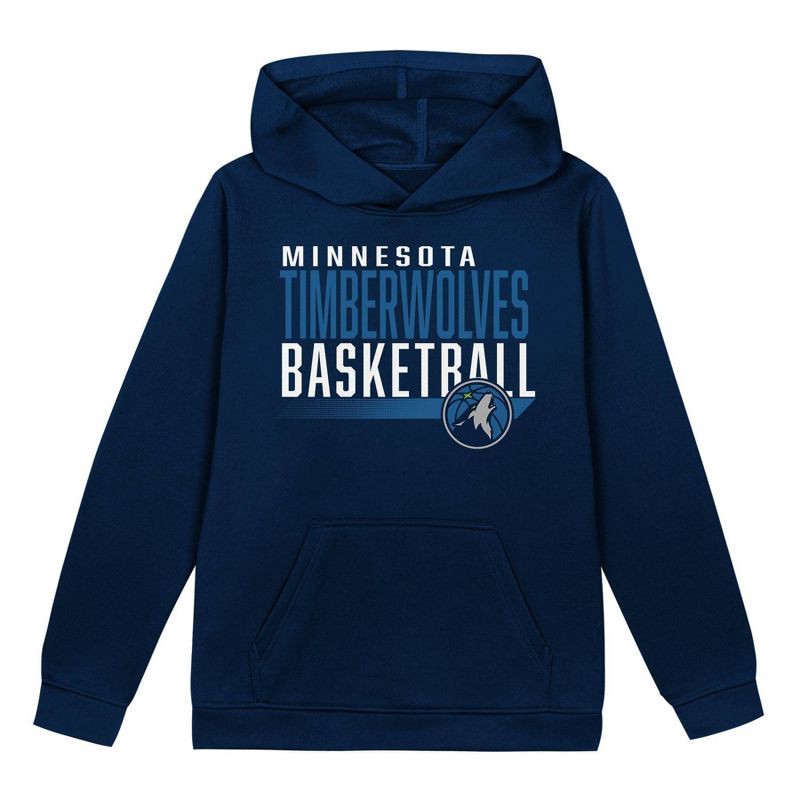 slide 1 of 1, NBA Minnesota Timberwolves Kids' Performance Hoodie - L, 1 ct