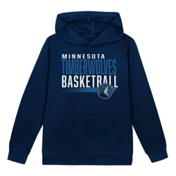 NBA Minnesota Timberwolves Kids' Performance Hoodie - L