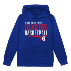 NBA Philadelphia 76ers Kids' Performance Hoodie - L