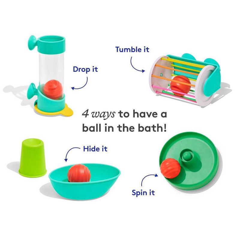 slide 6 of 17, Lovevery Bath Set - 9pc, 9 ct