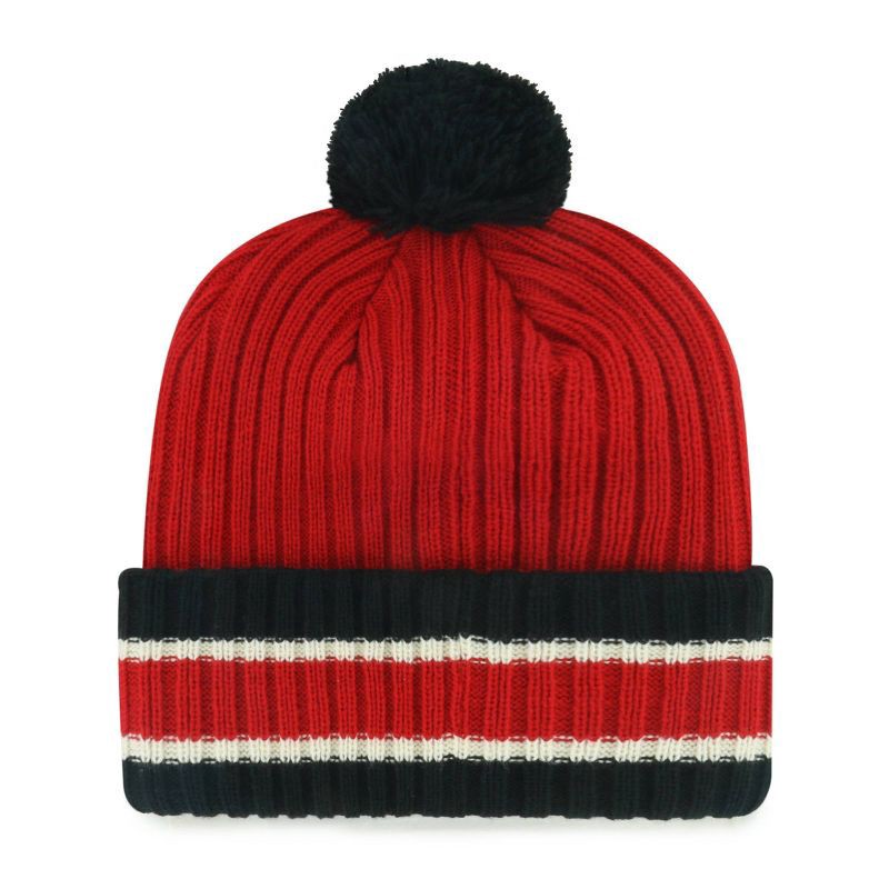 slide 2 of 2, NCAA Ohio State Buckeyes Crevasse Cuffed Knit Beanie, 1 ct