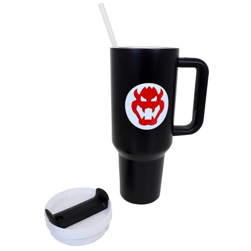 slide 2 of 3, Nintendo Stainless Steel 40oz Bowser Tumbler, 40 oz