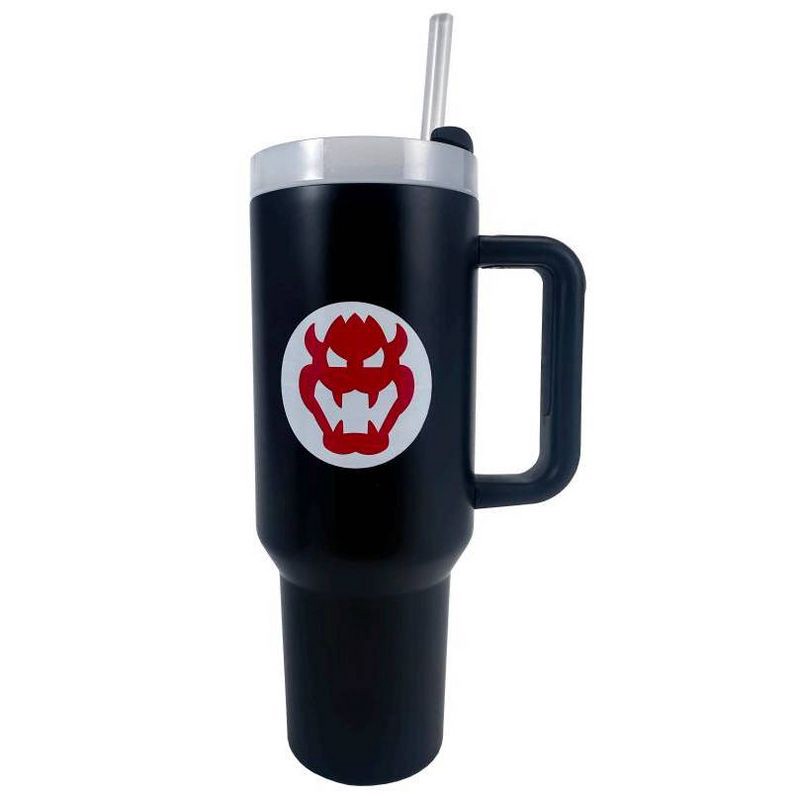 slide 1 of 3, Nintendo Stainless Steel 40oz Bowser Tumbler, 40 oz