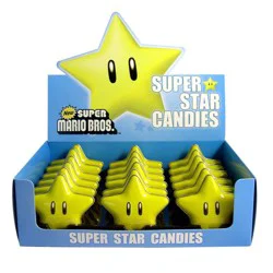 Super Mario Nintendo Star Tin Candy