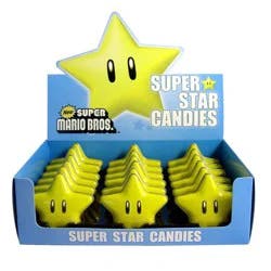 Super Mario Nintendo Star Tin Candy