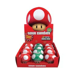 Super Mario Nintendo Mushroom Tin Candy
