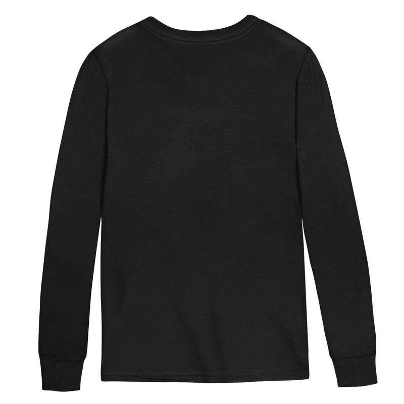 slide 3 of 3, NBA Brooklyn Nets Kids' Black Long Sleeve T-Shirt - S, 1 ct