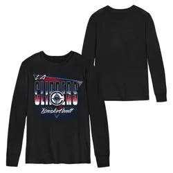 NBA Los Angeles Clippers Kids' Black Long Sleeve T-Shirt - L