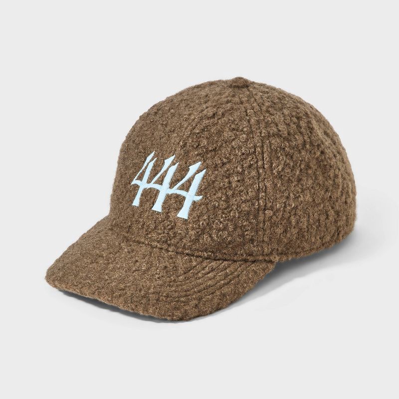 slide 1 of 3, Girls' '444' Baseball Hat - Brown, 1 ct