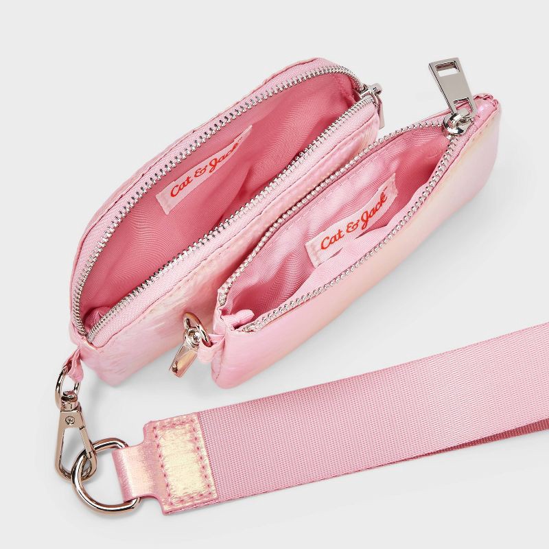 slide 4 of 6, Girls' Wristlet Pouch - art class™ Pink, 1 ct