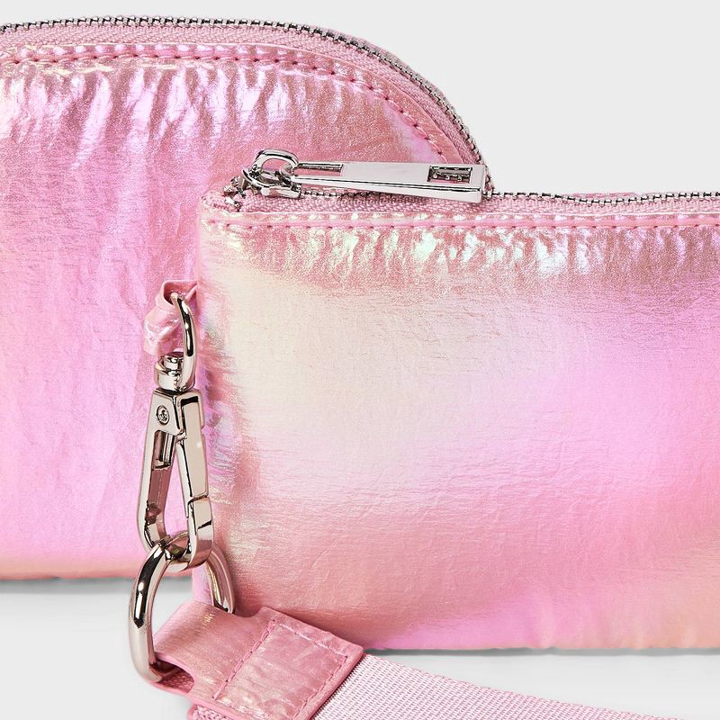 slide 5 of 6, Girls' Wristlet Pouch - art class™ Pink, 1 ct
