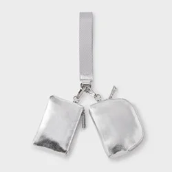Girls' Wristlet Pouch - art class™ Silver