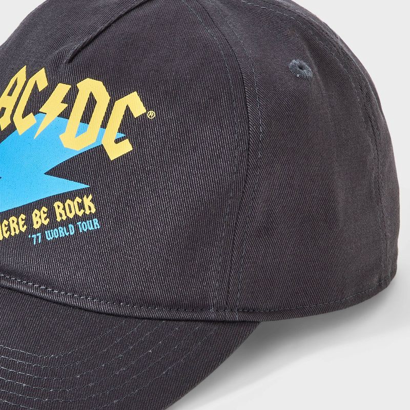 slide 3 of 3, AC/DC Boys' ACDC Baseball Hat - Black, 1 ct
