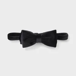 Boys&#x27; Holiday Velvet Bow Tie - Cat &amp; Jack™ Black