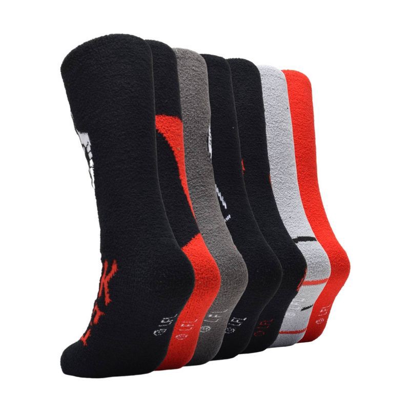 slide 3 of 4, Men's Star Wars Cozy Socks - Red 6-12, 1 ct