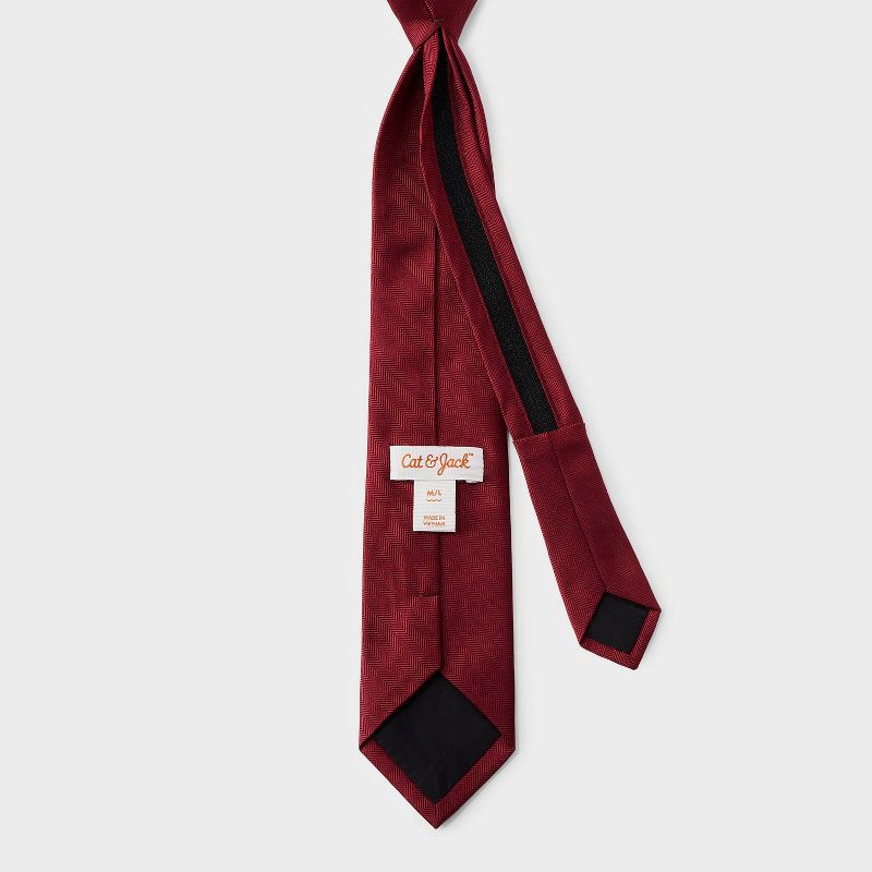 slide 2 of 3, Boys' Neck Tie - Cat & Jack™ Red S/M, 1 ct